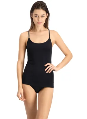 Dames hemd iconic - spaghetti bandjes - Katoenen / modal dames onderhemd