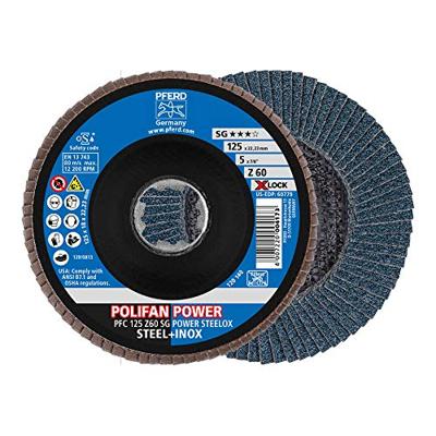 PFERD TOOLS 67786126 Lamellenschijf Diameter 125 mm Boordiameter 125 mm Staal 10 stuk(s)