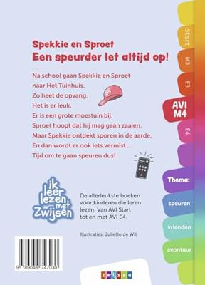 WPG Uitgevers Zwijsen boek avi m4 spekkie en sproet een speurder let altijd op!