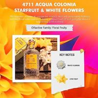 4711 Acqua Colonia Starfruit & White Flowers Spray 170 ml Eau de Cologne - thumbnail