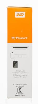 WD My Passport 4 TB Externe harde schijf (2,5 inch) USB-A 3.2 Gen 1 Rood WDBPKJ0040BRD-WESN