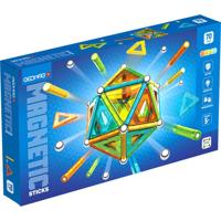 Geomag magnetische stokken edelstenen set 70-delig - thumbnail