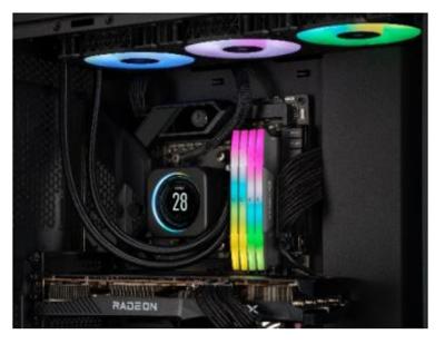 RAM geheugen Corsair VENGEANCE RGB CMH32GX5M2F6000Z36 DDR5 32 GB (16 GB x 2) 6000 MHz CL36