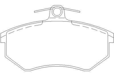 Remblokken set 2066921