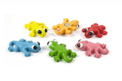 Trendform Magnetische Gecko - set van 6 stuks