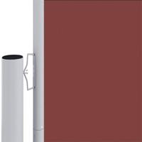 Windscherm uittrekbaar 160x600 cm bruin - thumbnail
