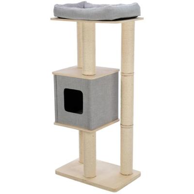 Trixie krabpaal luan grijs 129 cm