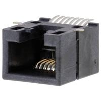 Molex Cat 3 Mod Jack/Plug 855025008 Bus Zwart 1 stuk(s) - thumbnail