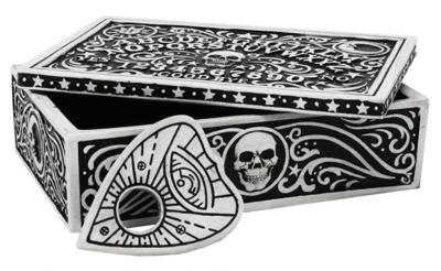 Ouijabord / Spiritbord - Sieradendoos (15 x 14 x 5 cm)