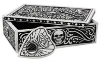 Ouijabord / Spiritbord - Sieradendoos (15 x 14 x 5 cm) - thumbnail