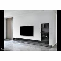 Neomounts wl30-550bl12 screen wall mount (55", 45 kg, fixed, ultra thin, vesa 200x200 mm - thumbnail