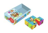 Doosje met kartonboek en puzzel - thumbnail