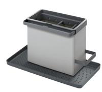 Metaltex Kitchen Helpers Tidy Tex Gootsteen Organiser 24x13x14 cm Grijs - thumbnail
