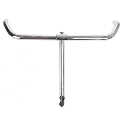 Humpert Stuur Omafiets XL Grepen 22,2 / 550 / 22,2 mm Zilver