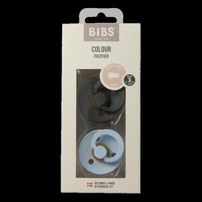 Fopspeen maat 3 baby blue 2 Stuks Fopspeen maat 3 baby blue 2 Stuks