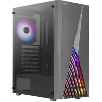 Aerocool Delta G-BK-v1 midi tower behuizing - thumbnail