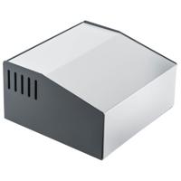 Hammond Electronics 500-0940 Consolebehuizing (l x b x h) 183 x 192 x 100 mm Aluminium Grijs 1 stuk(s) - thumbnail