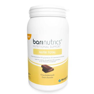 Barinutrics Nutri total chocolate 14 porties 795 Gram