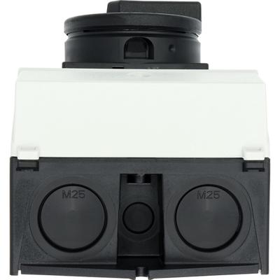 Eaton P1-25/I2/SVB-SW/HI11 Nokkenschakelaar 25 A 690 V 1 x 90 ° Zwart 1 stuk(s)