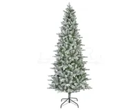 Everlands Killington fir grote kunstkerstboom besneeuwd groen 240cm - thumbnail