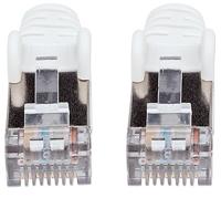 Intellinet 741910 RJ45 Netwerkkabel, patchkabel CAT 6a (losse kabel CAT 7) S/FTP 7.50 m Wit Halogeenvrij 1 stuk(s) - thumbnail