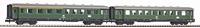 Piko N 40621 N 2-delige set sneltreinrijtuigen van de DB 1e/ 2e klas - thumbnail