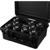 DZOFilm Vespid Prime 9-lens Kit - PL & EF mount (16/25/35/40/50/75/90/100/125mm T2.1) with case - thumbnail
