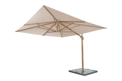 4 Seasons Outdoor | Parasol Hacienda 300 x 400 cm | Houtlook-Sand