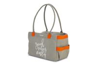 Beeztees Metka - Schoudertas Hond - Grijs - 40x20x28 cm - thumbnail