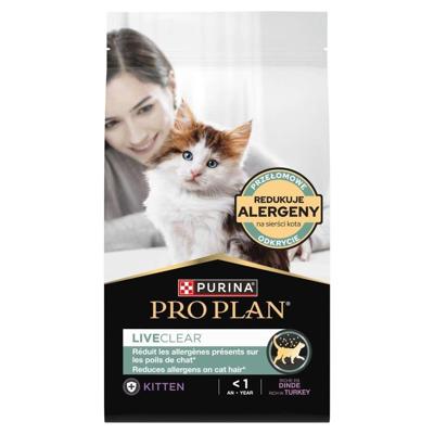 Pro Plan LiveClear Kitten met kalkoen kattenvoer 1,4 kg Pro Plan LiveClear Kitten met kalkoen kattenvoer 1,4 kg