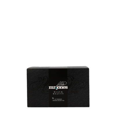 Mr. Jones Black beauty zwarte thee bio 20 Zakjes