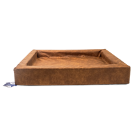 Let's Sleep Comfy Cushion Hondenmand L Cognac - thumbnail