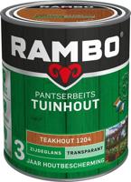 Rambo Pantserbeits Tuinhout Zijdeglans Transparant -Teakhout - thumbnail