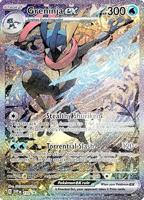 Pokémon Scarlet & Violet SV6.5 Shrouded Fable Special Illustration Collection Kingdra EX/Greninja EX - thumbnail