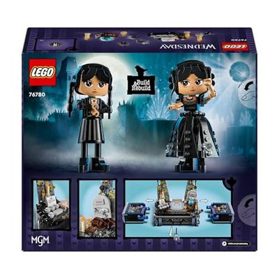 LEGO Woensdag 76780 Woensdag Addams Minifiguur - Verzamelbouwset - thumbnail