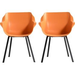 Sophie Elements dining armstoel Zwart Orange India