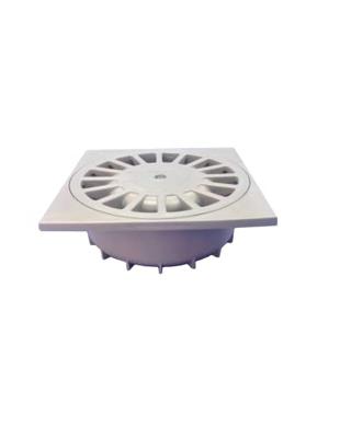 Afvoer Tecnoagua T-88 PVC 10,5 x 10,5 x 4,4 cm Ø 4 cm Verticaal Afvoer Tecnoagua T-88 PVC 10,5 x 10,5 x 4,4 cm Ø 4 cm Verticaal