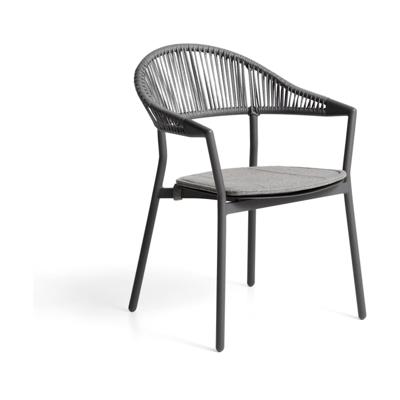 Kave Home Alimia tuinstoel Grafiet