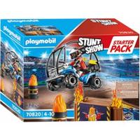 Playmobil® stuntshow 70820 starterpack quad met vuurhelling - thumbnail
