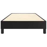 Boxspringframe kunstleer zwart 80x200 cm - thumbnail