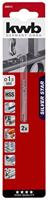 kwb 206515 HSS Metaal-spiraalboor 1.5 mm Gezamenlijke lengte 40 mm DIN 338 Cilinderschacht 1 stuk(s) - thumbnail