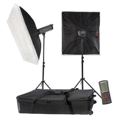 Falcon eyes studioflitsset tfk-21200l met lcd scherm