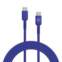 Kabel USB-C naar USB-C Muvit for Change Blauw 1,2 m - thumbnail