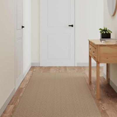 VidaXL Tapijtloper 80x300 cm sisal-look zandkleurig VidaXL Tapijtloper 80x300 cm sisal-look zandkleurig