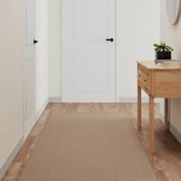 VidaXL Tapijtloper 80x300 cm sisal-look zandkleurig - thumbnail