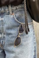 Jacquemus zonnebril Sirocco JAC160C1SUN white gold/silver - thumbnail