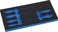 Wera Gereedschapsmodule | lege inleg 1/3-module | 4000 871 286, 6-delig | 1 stuk - F5030458 F5030458 - thumbnail