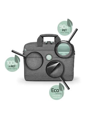 Borsa per laptop 15,6 - Porta Design Yosemite Eco - Grigio (62% Materiali riciclati)