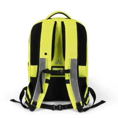 Dicota Hi-Vis 32-38 Liter Laptoprugzak Geschikt voor max. (laptop): 43,9 cm (17,3) Geel