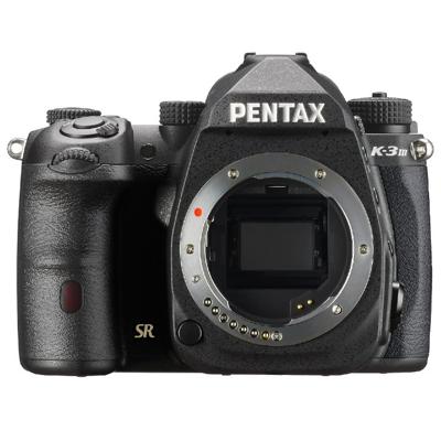 Pentax K-3 Mark III APS-C DSLR camera-behuizing in zwart - beeldveld 100% ~ 1,05x optische zoeker, 5-assen 5,5 standen in-body SR mechanisme, ISO 1,6 miljoen, weerbestendig, tot 12 fps, touchscreen